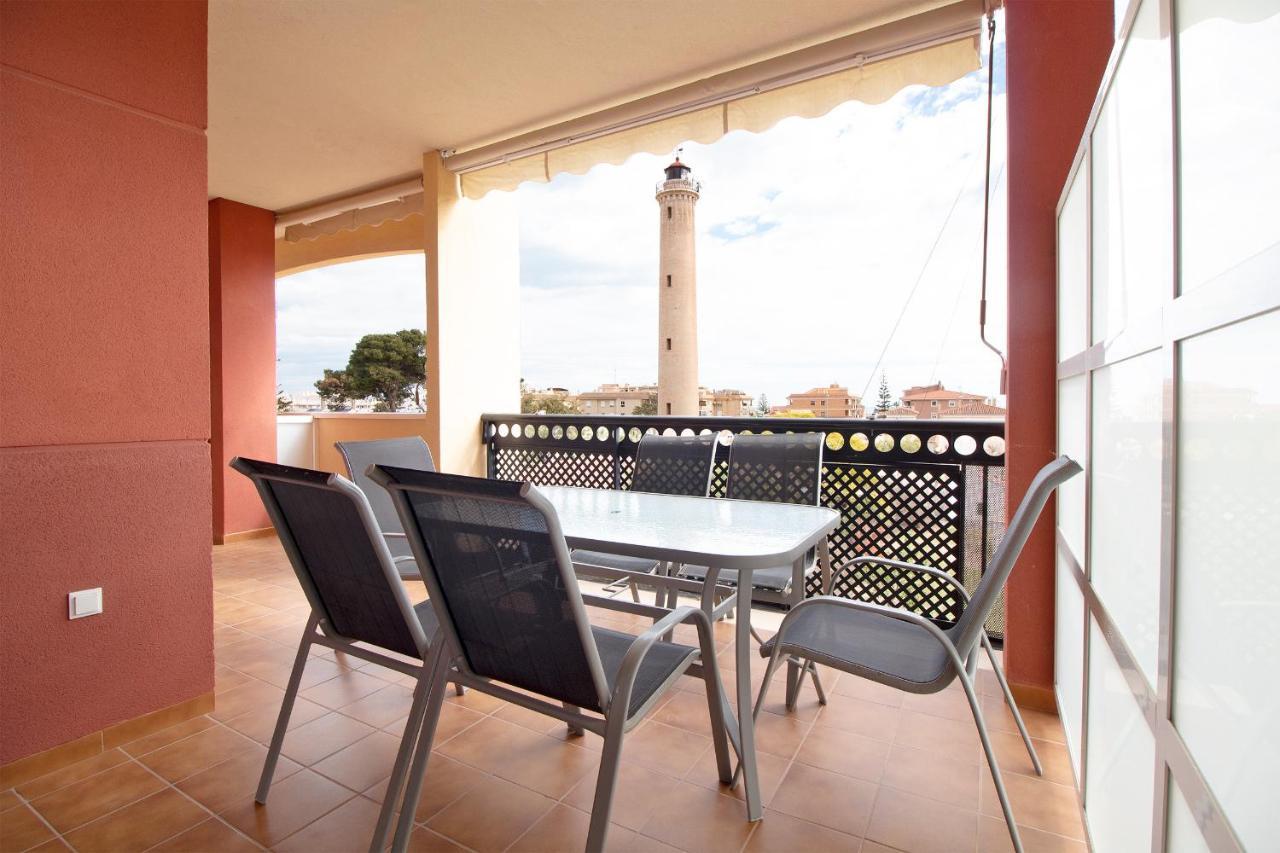 Global Properties, Apartamento Con Terraza Y Piscina En La Playa De Canet Canet d'En Berenguer Luaran gambar